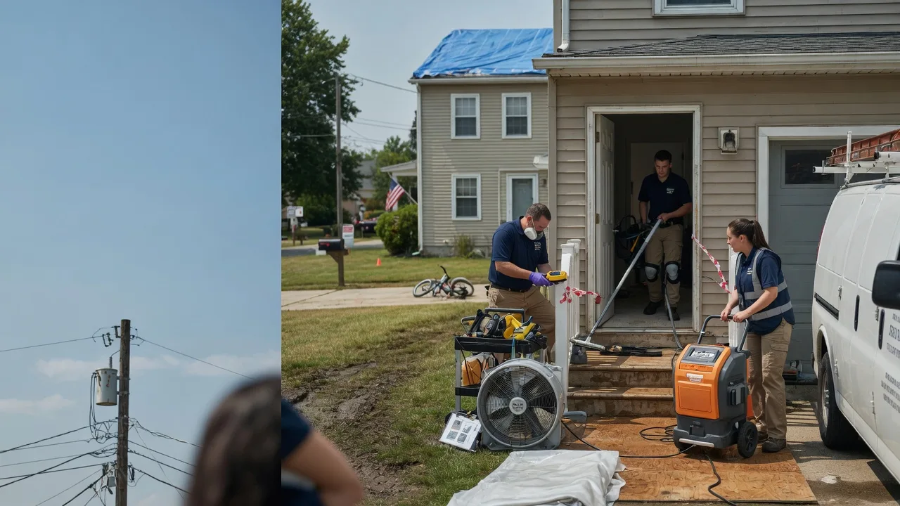 Water Damage Repair in Tad, WV near me